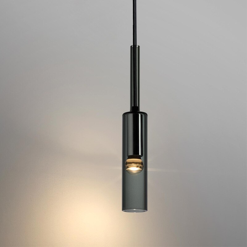 Miravique Cylindrical Glass Pendant Light