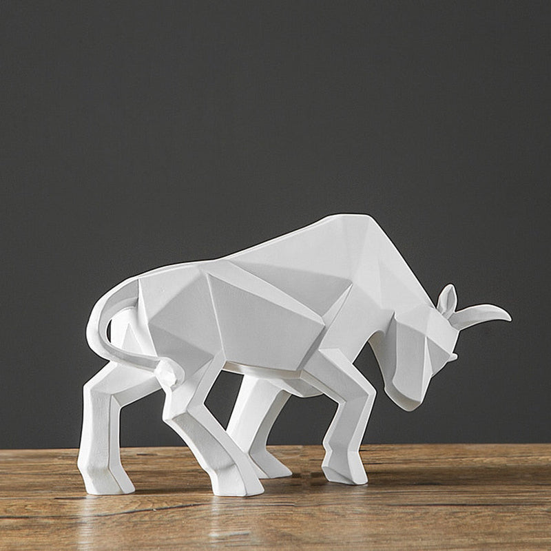 Miravique Nordic Bull Sculpture