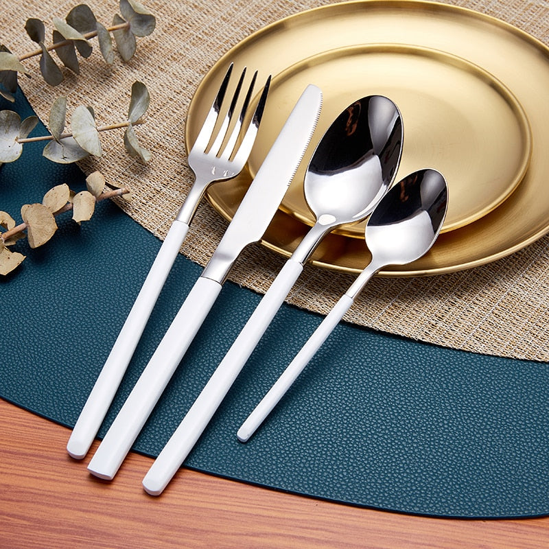 Miravique - Modern Stainless Steel Silverware Set