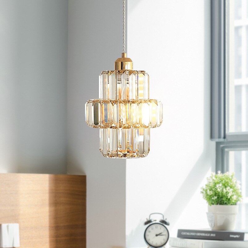 Luxury Golden Crystal Pendant Lamp