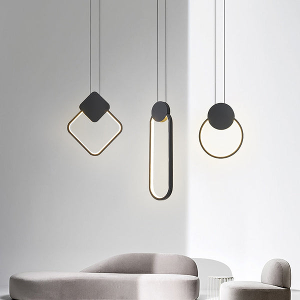 Miravique Geometry Design LED Pendant Lights