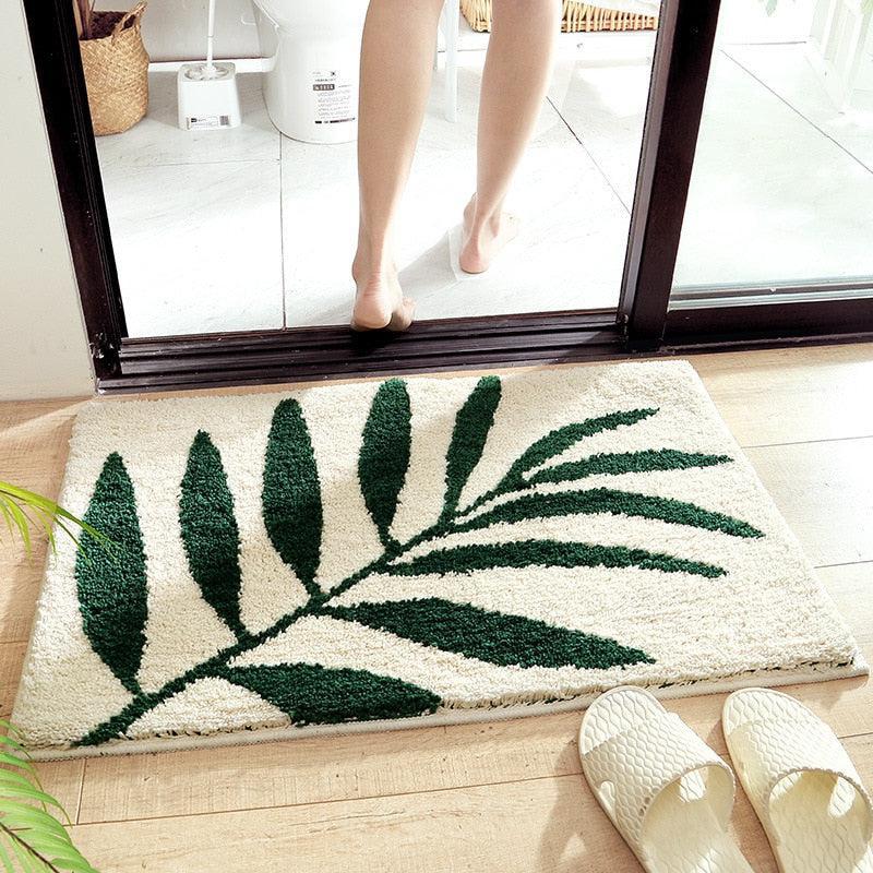 Leaf Pattern Non-slip Bath & Floor Mat