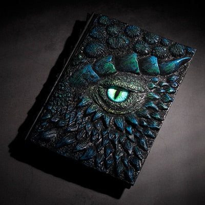 3D Dragon Hardcover Embossed Journal