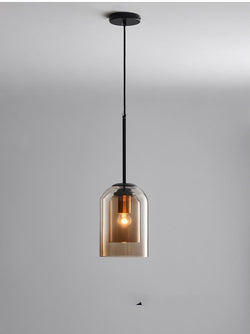 Miravique Double Glass Pendant Light