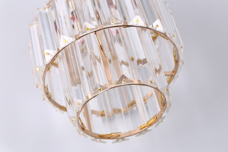 Luxury Golden Crystal Pendant Lamp