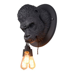 Miravique Resin King Kong Gorilla Wall Lamp