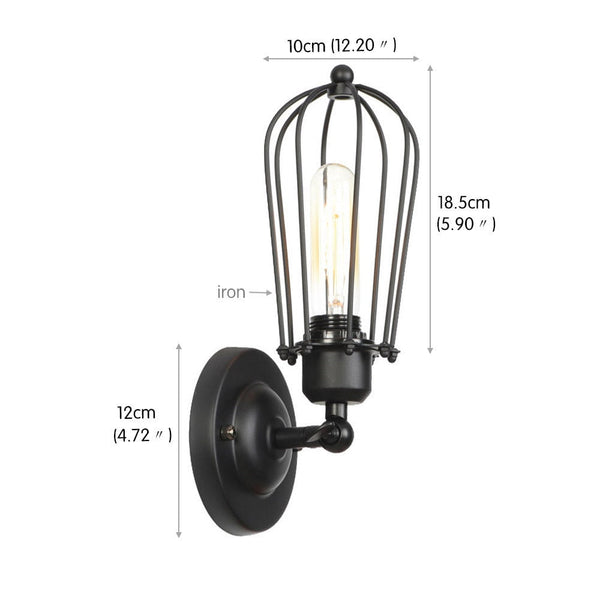 Miravique Industrial Metal Wall Lamps