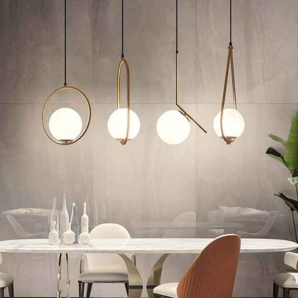 Miravique Nordic Glass Pendant Lights