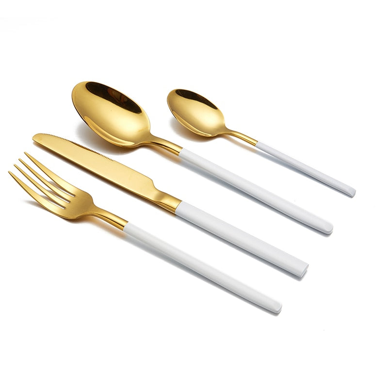 Miravique - Modern Stainless Steel Silverware Set