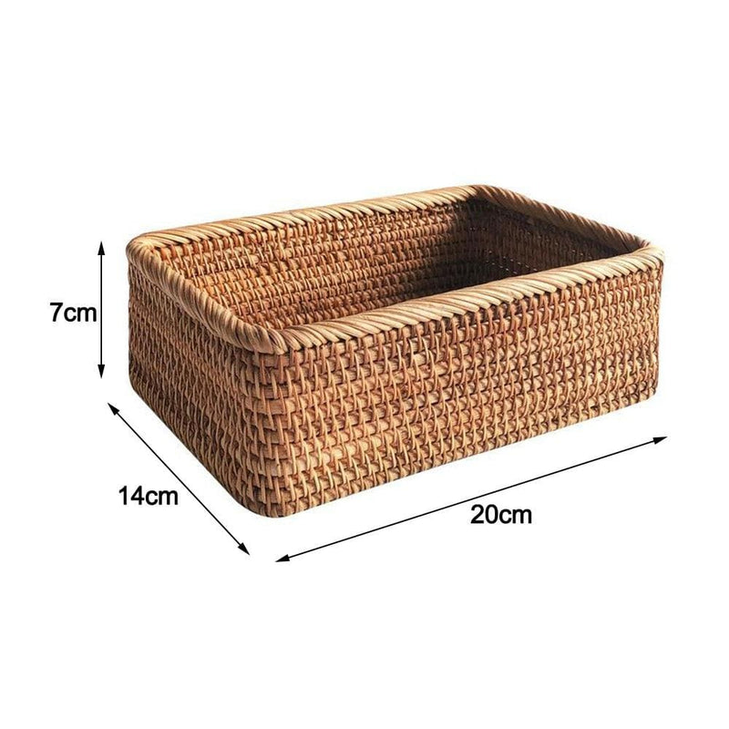 Rattan Open Basket