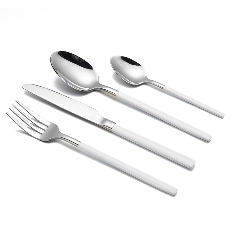 Miravique - Modern Stainless Steel Silverware Set