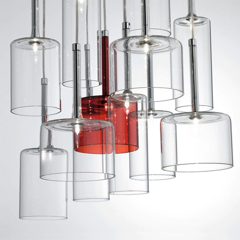 Sculptural Glass Loft Pendant & Chandelier Lights