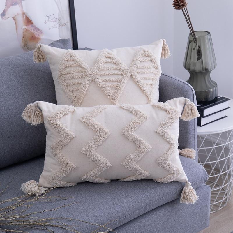 Tassel Pillow Cover