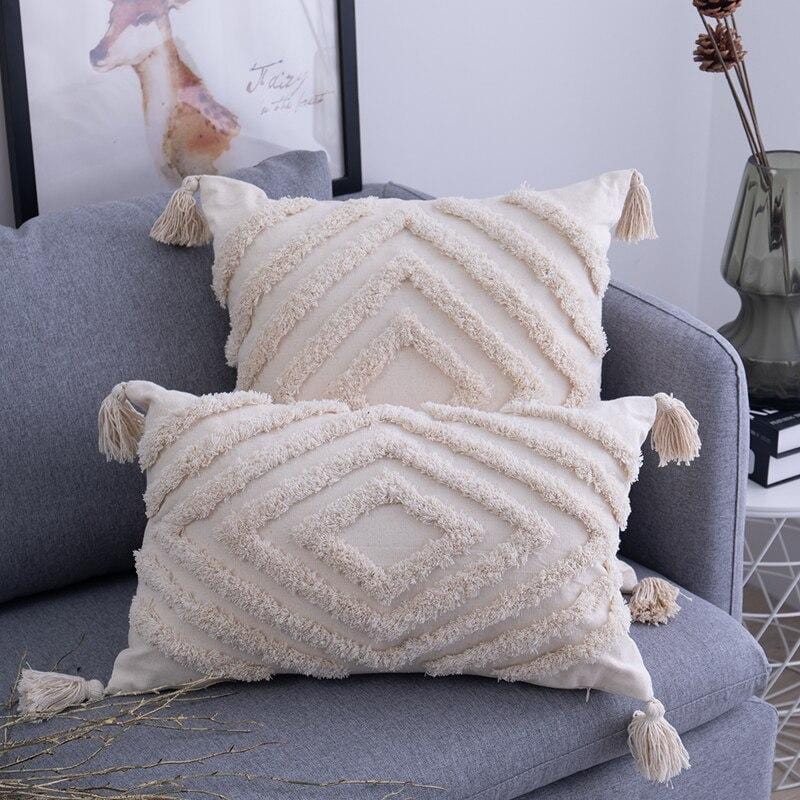 Tassel Pillow Cover