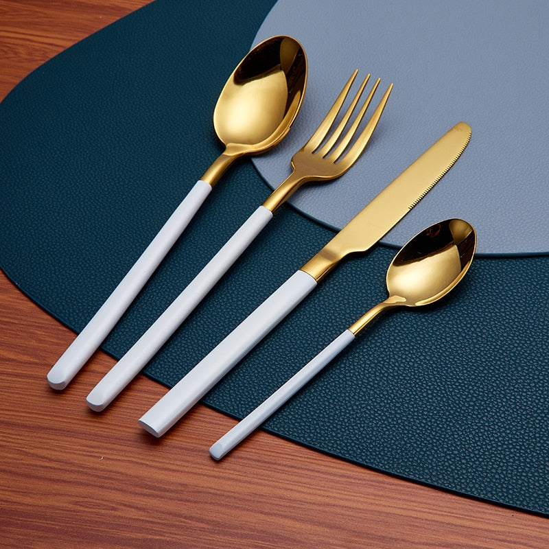 Miravique - Modern Stainless Steel Silverware Set