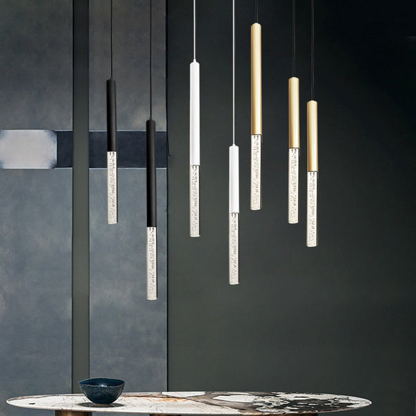 Miravique Bliss Acrylic Tube Pendant Lamp