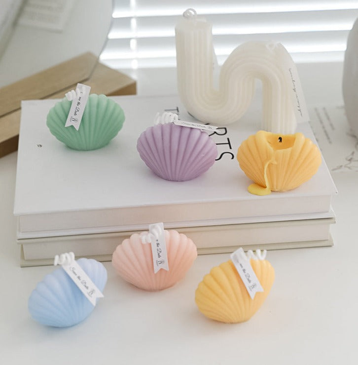 Sea Shell Decorative Candle