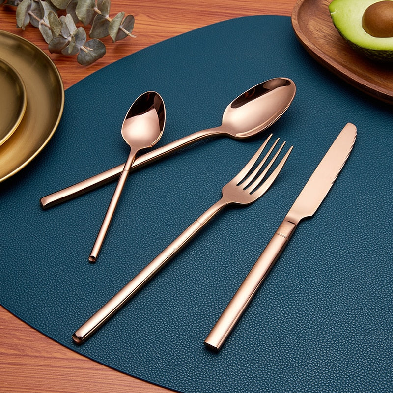 Miravique - Modern Stainless Steel Silverware Set