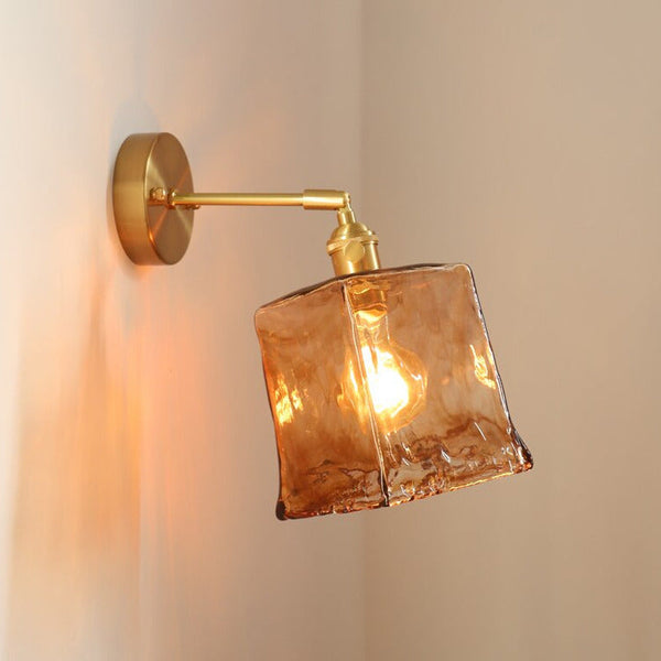 Miravique Hand-Blown Glass Wall Sconces