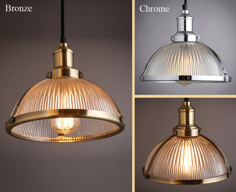 Miravique - Retro Textured Glass Pendant Lights