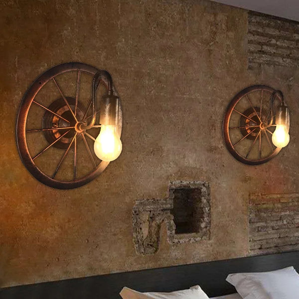 Rusty - Retro Vintage Wall Lamp