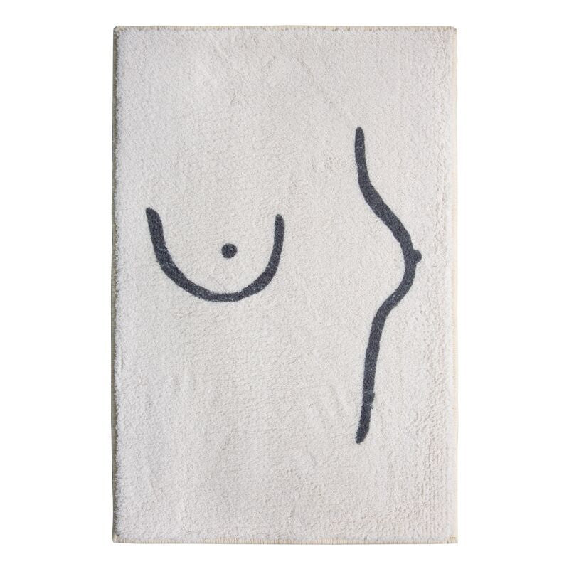 Human Doodle Anti-Slip Bath & Floor Mat