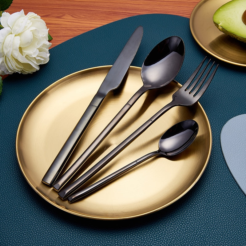 Miravique - Modern Stainless Steel Silverware Set