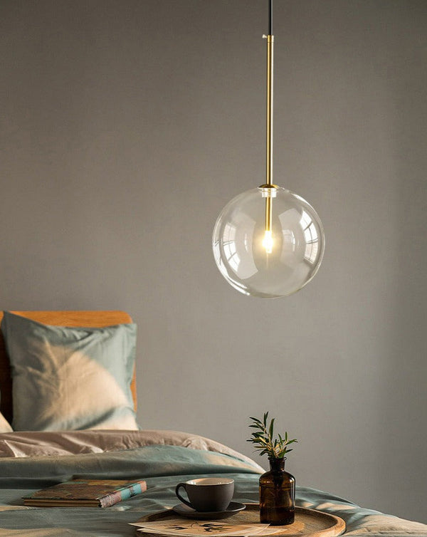 Miravique Modern Glass Globe Pendant Lights