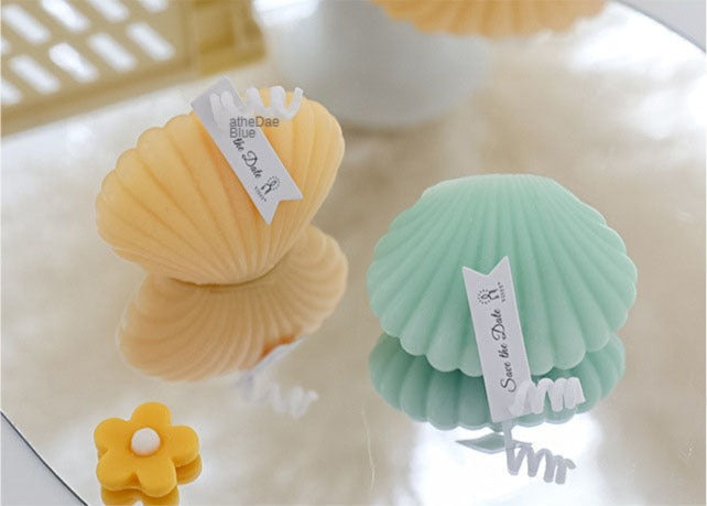 Sea Shell Decorative Candle