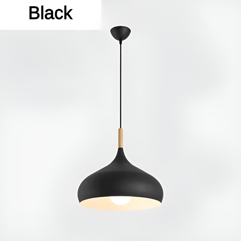 AluPastel Pendant Light - Lively LED Chandelier with One Head