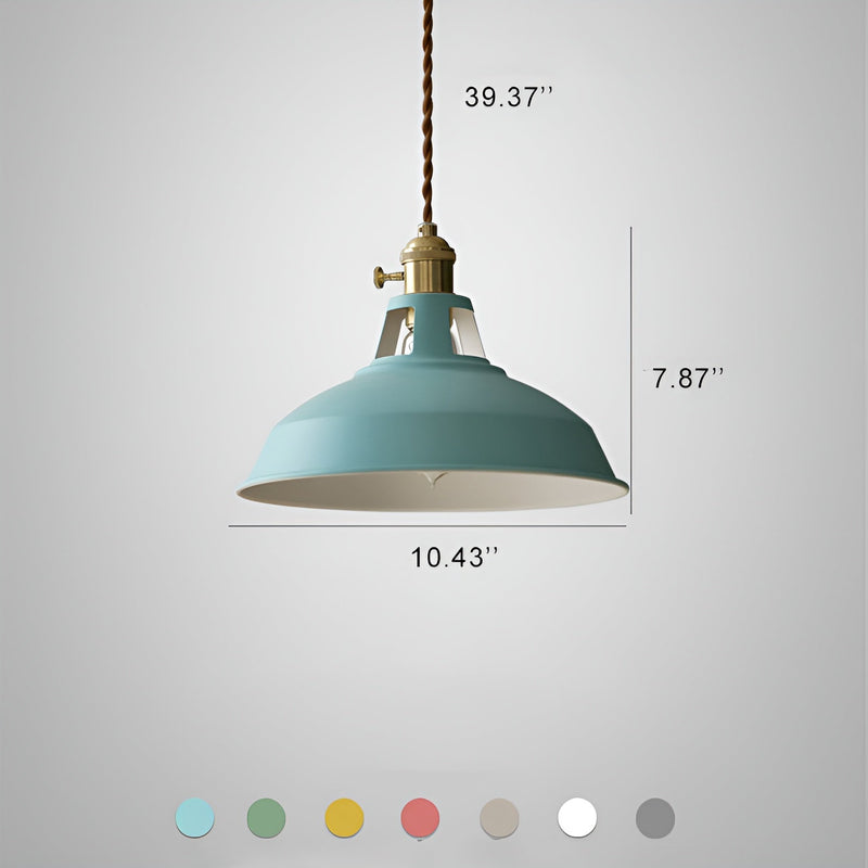 BarnFlare Ceiling Lights - Colorful Industrial LED Macaron Pendant Lamp