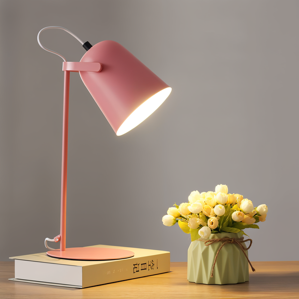 Macaron Table Lamp - Nordic Yellow Desk Lamp - Adjustable Lamp