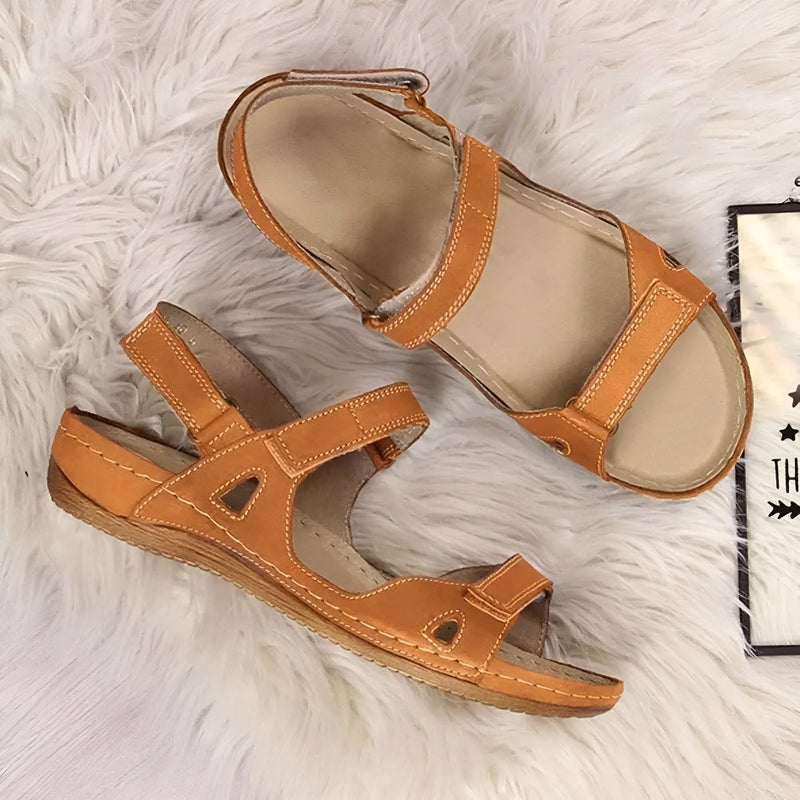 Charlotte - Orthopedic Wrap Sandals with Open Toe