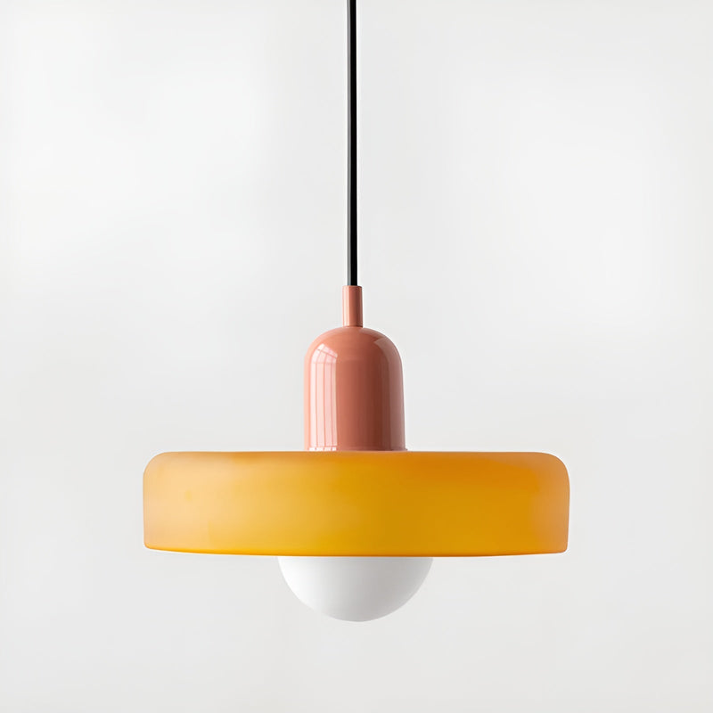 ChicChandelier - Adjustable and colorful hanging glass pendant lights