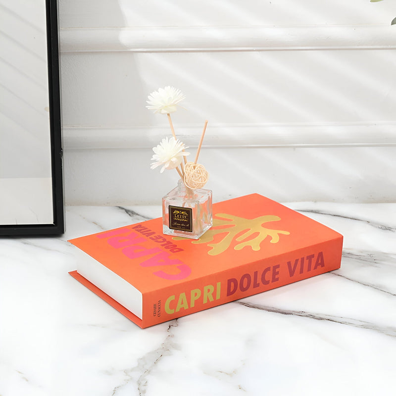 ChicFaux Decorative Coffee Table Books – Stylish Home Decor with Hidden Storage – Perfect for Interior Design & Room Styling