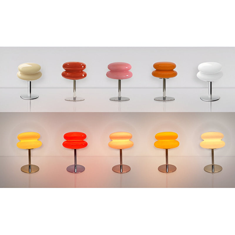 ColorLux Lamp - Elegant Glass Table Lamp for a Lively Room Atmosphere