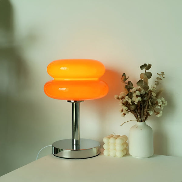 ColorLux Lamp - Elegant Glass Table Lamp for a Lively Room Atmosphere