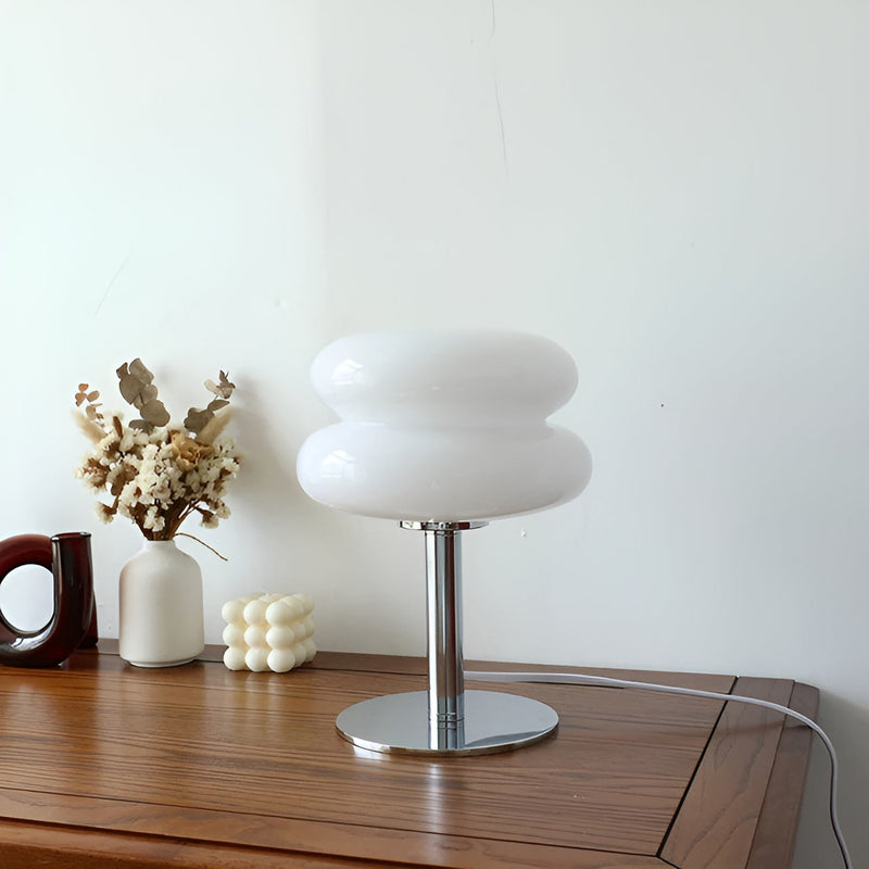 ColorLux Lamp - Elegant Glass Table Lamp for a Lively Room Atmosphere