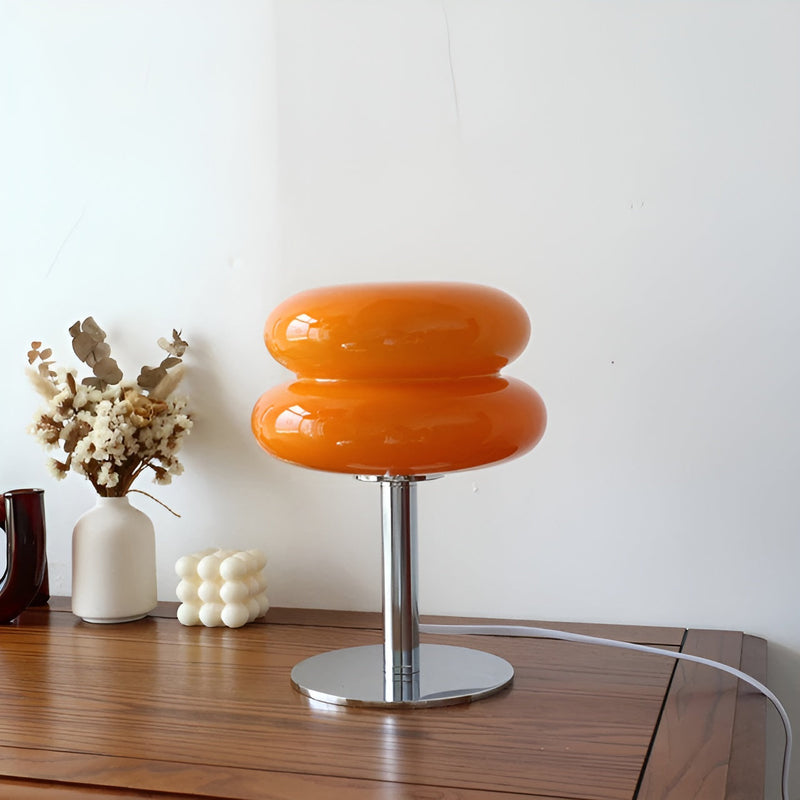 ColorLux Lamp - Elegant Glass Table Lamp for a Lively Room Atmosphere