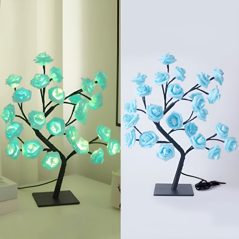 Rose Flower Tree - LED Night Light - Night Lamp