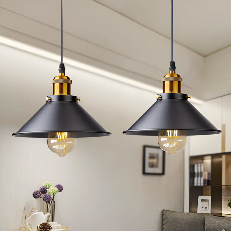 RetroDrop Hanging Lamp - Industrial Pendant Light - Retro LED Industrial Lighting