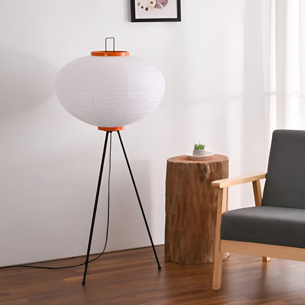 Hikari Lamp - Japanese Rice Paper Floor Lamp for Cozy Living Spaces