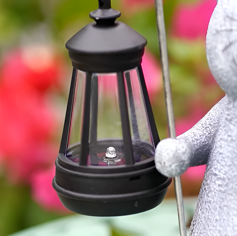 KittyBeam - Enchanting Solar Cat Statue Lantern for Garden Pleasures