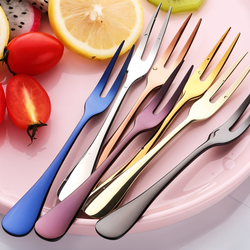 Light 2/6 Piece Forks - Fruit Forks - Stainless Steel Forks - Salad Forks