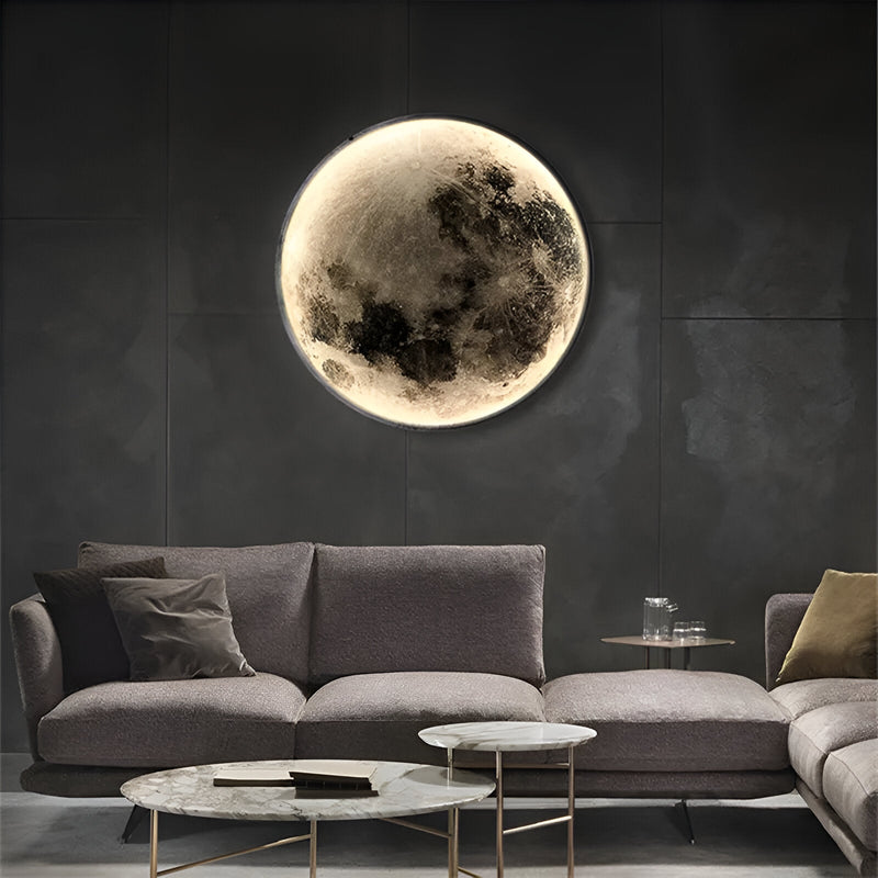 Lunar 3D-Moon-Wall-Lamp - Adjustable & Dimmable Moon-Wall-Lamp