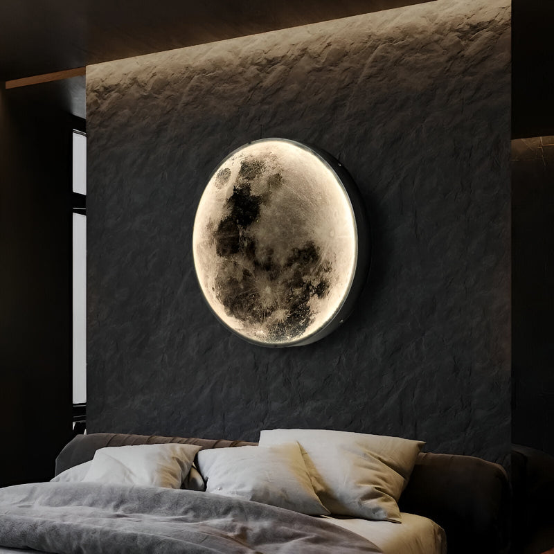 Lunar 3D-Moon-Wall-Lamp - Adjustable & Dimmable Moon-Wall-Lamp