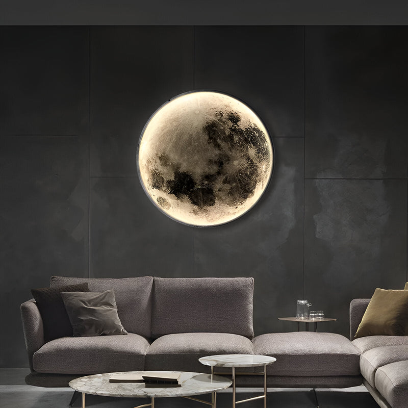 Lunar 3D-Moon-Wall-Lamp - Adjustable & Dimmable Moon-Wall-Lamp