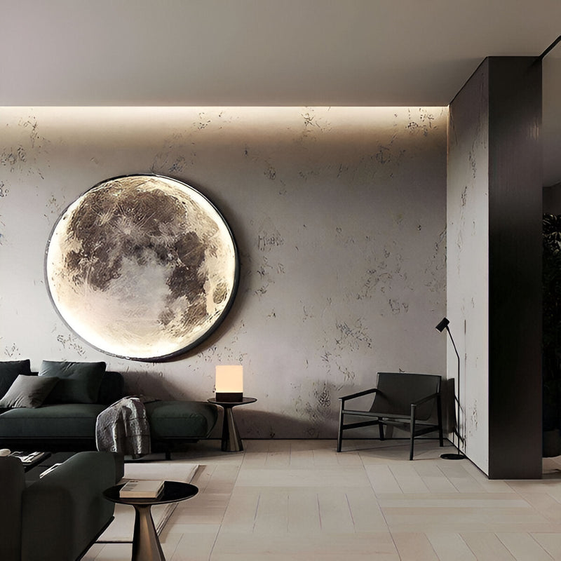 Lunar 3D-Moon-Wall-Lamp - Adjustable & Dimmable Moon-Wall-Lamp