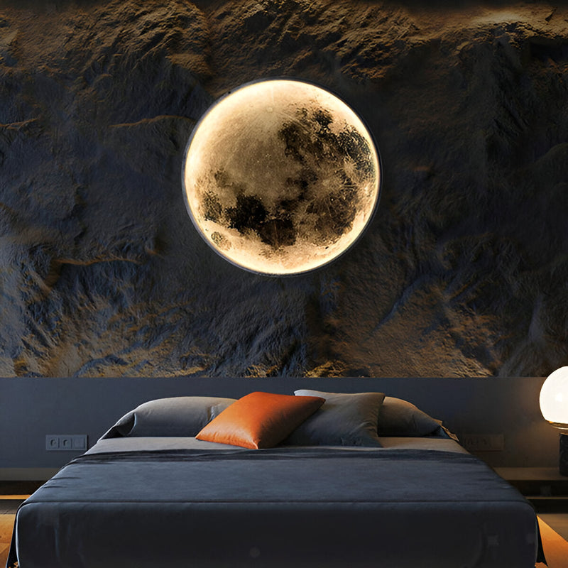 Lunar 3D-Moon-Wall-Lamp - Adjustable & Dimmable Moon-Wall-Lamp