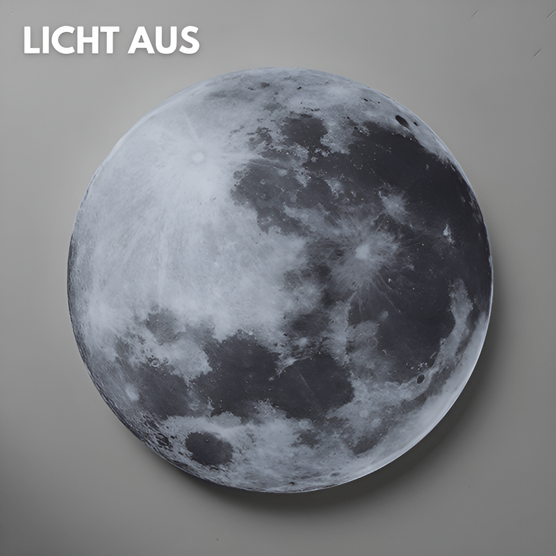 Lunar 3D-Moon-Wall-Lamp - Adjustable & Dimmable Moon-Wall-Lamp